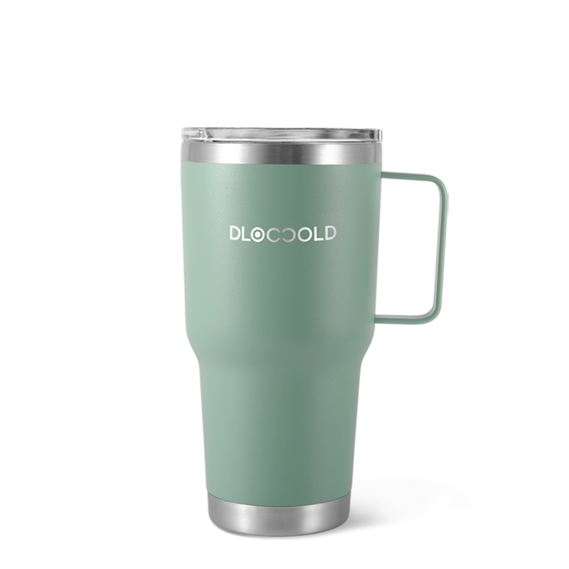 Greens Steel Beast 30 oz Tumbler Stainless Steel Vacuum Insulated Coffee Ice Cup Double Wall Travel Flask (Arctic White)