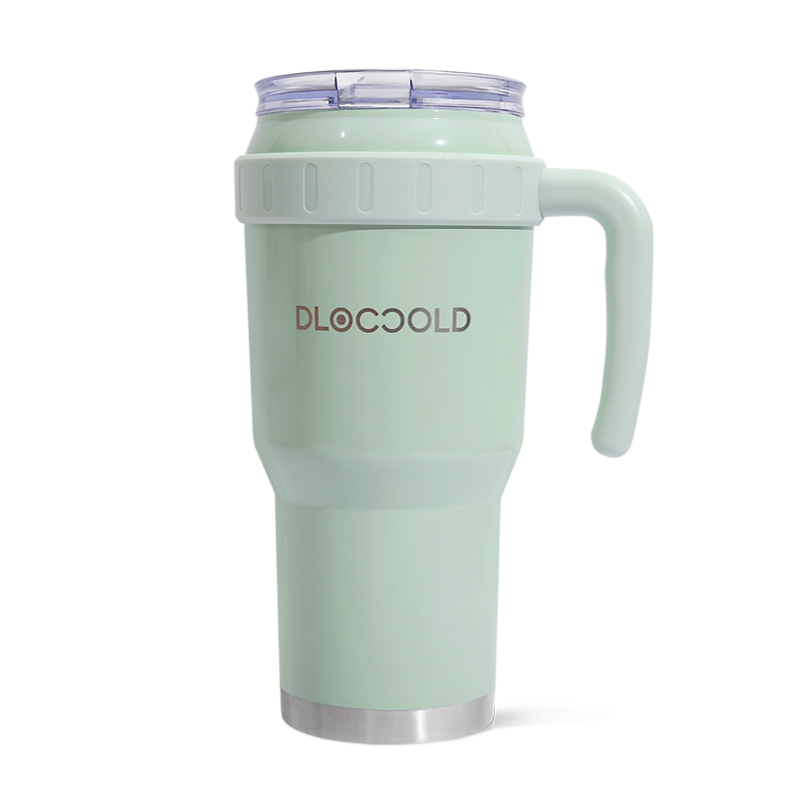 DLOCCOLD 40 oz Tumbler with Flip Straw & Handle,Stainless Steel Leak Proof  Tumbler,Double Walled Insulated Water Bottle,Reusable Cup, Portable Travel  Mug Fit in Cup holder (Christmas color) - Coupon Codes, Promo Codes